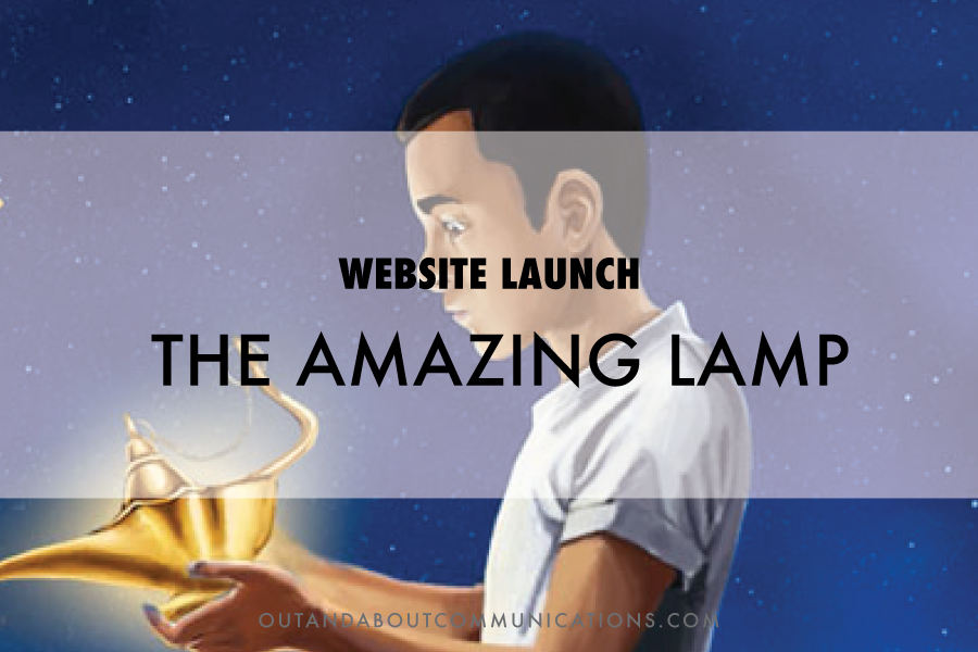 Website Launch- The Amazing Lamp